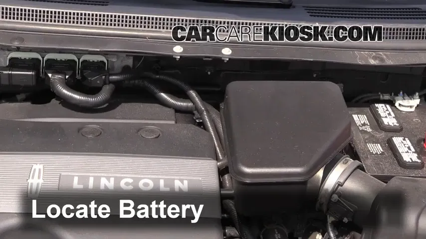 2011 Lincoln MKX 3.7L V6 Battery Replace